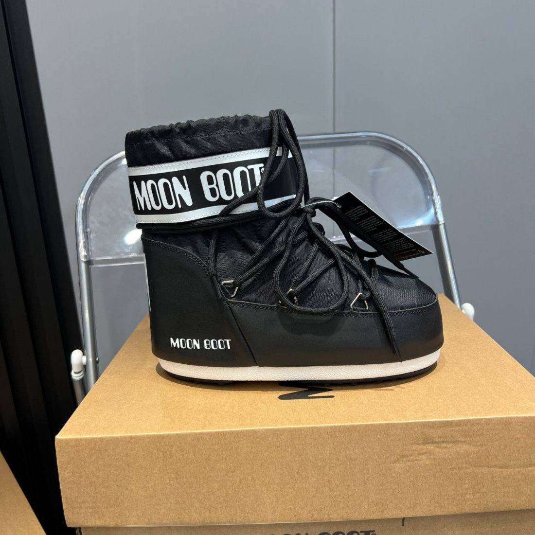 MOON BOOT MB ICON LOW GLANCE SNEAKERS