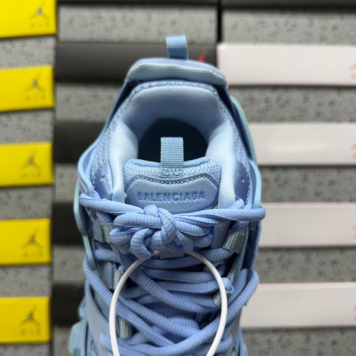 BALENCIAGA TRACK 1.0 BLUE SNEAKERS