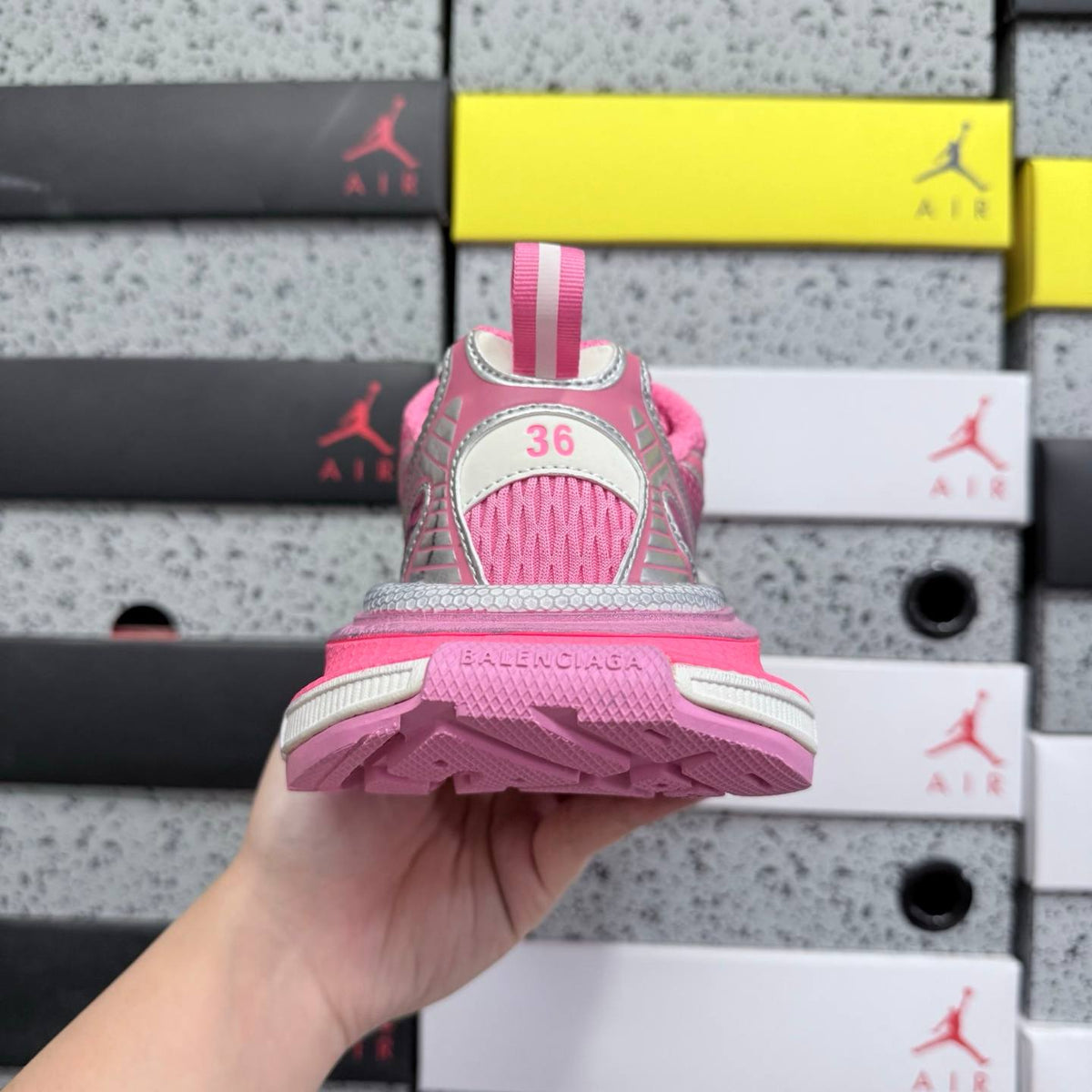 BALENCIAGA 3XL PINK SNEAKERS