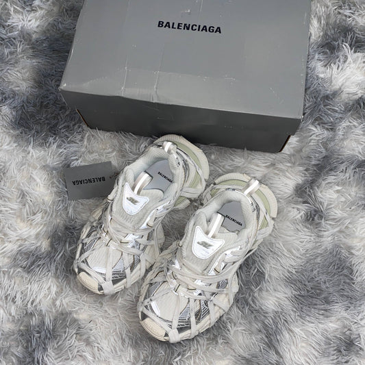 BALENCIAGA 3XL EXTREME LACE WHITE SNEAKERS