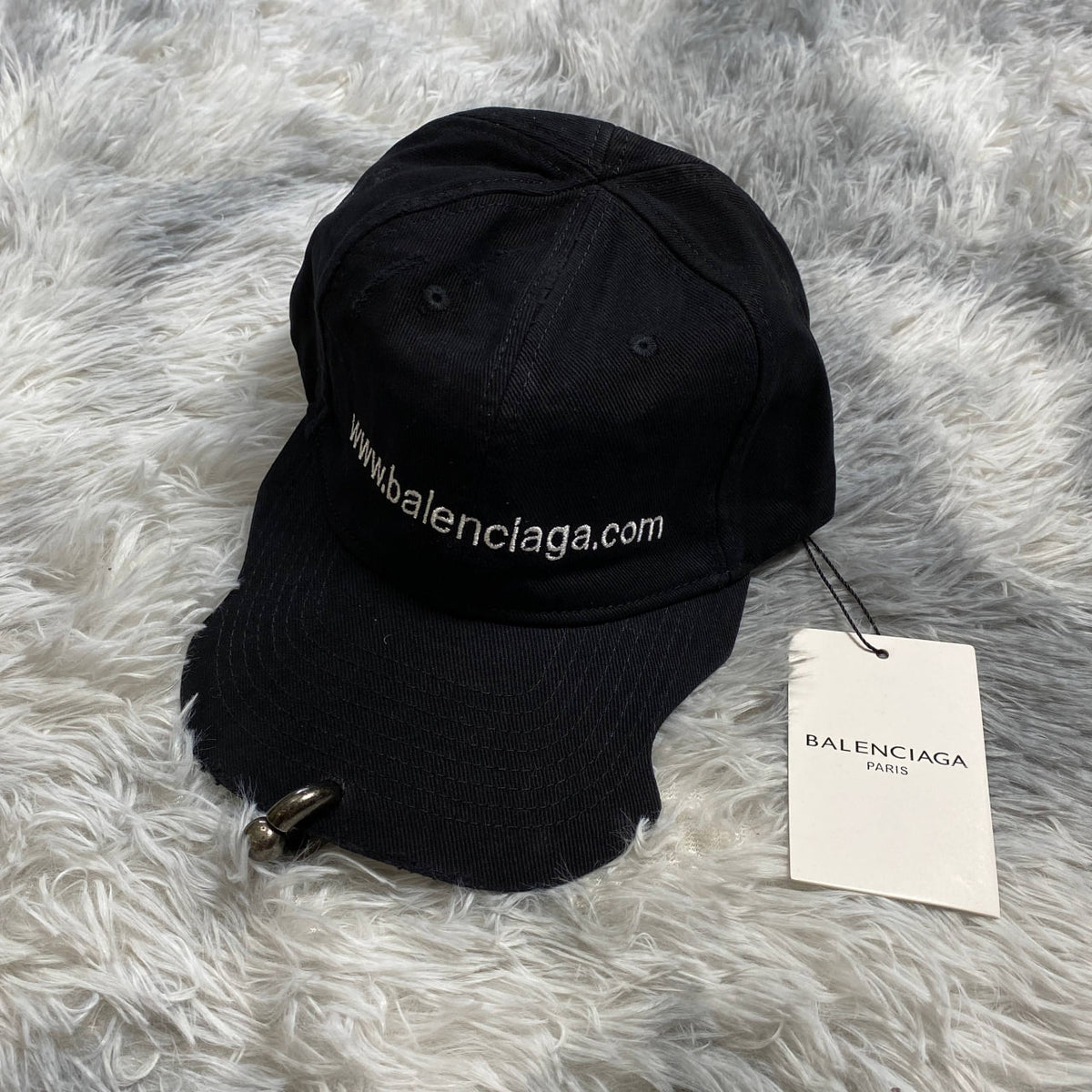 BALENCIAGA CAP BLACK