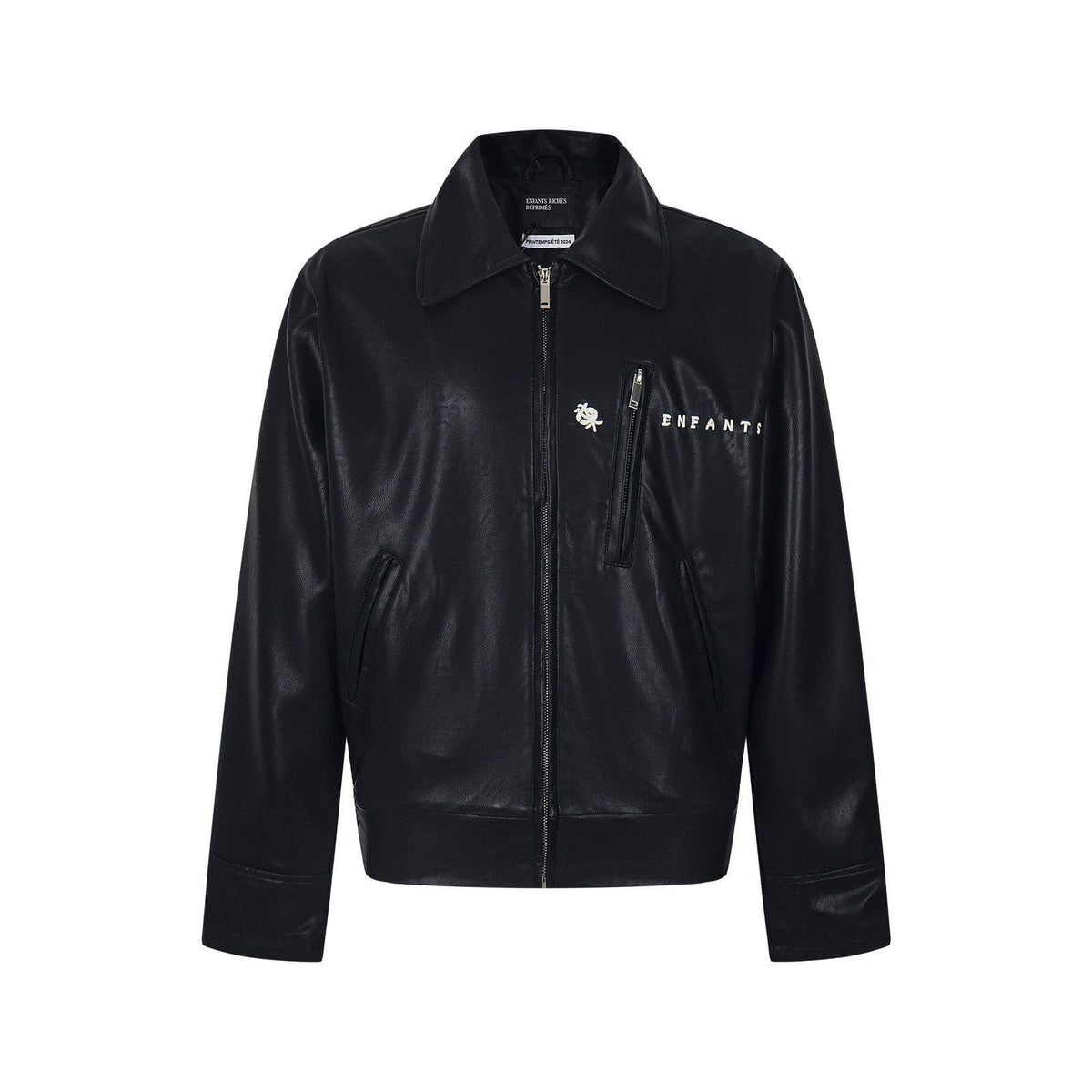 ENFANTS RICHES DÉPRIMÉS JACKET BLACK RED