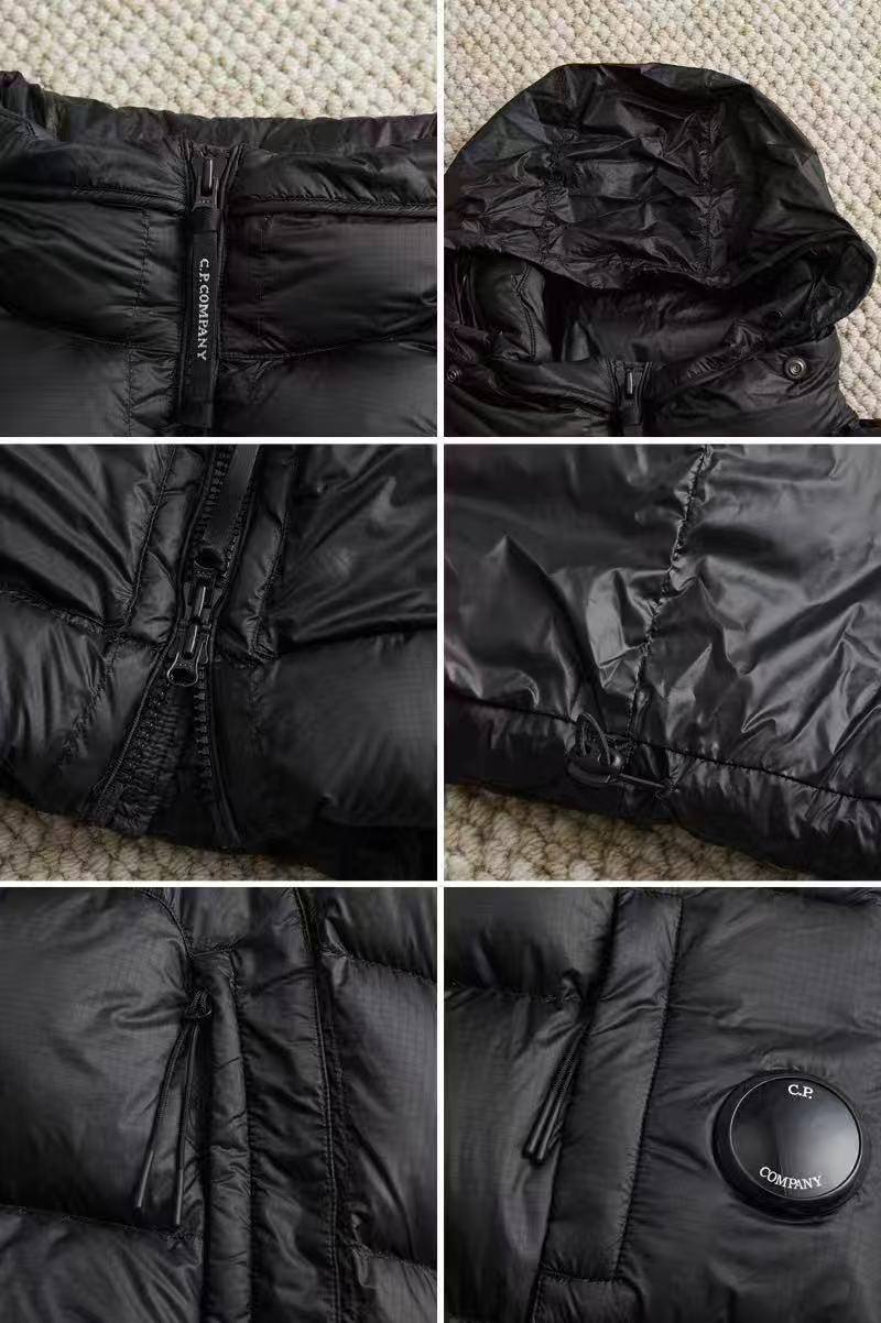 C.P. COMPANY PADDED JUMPER JACKET