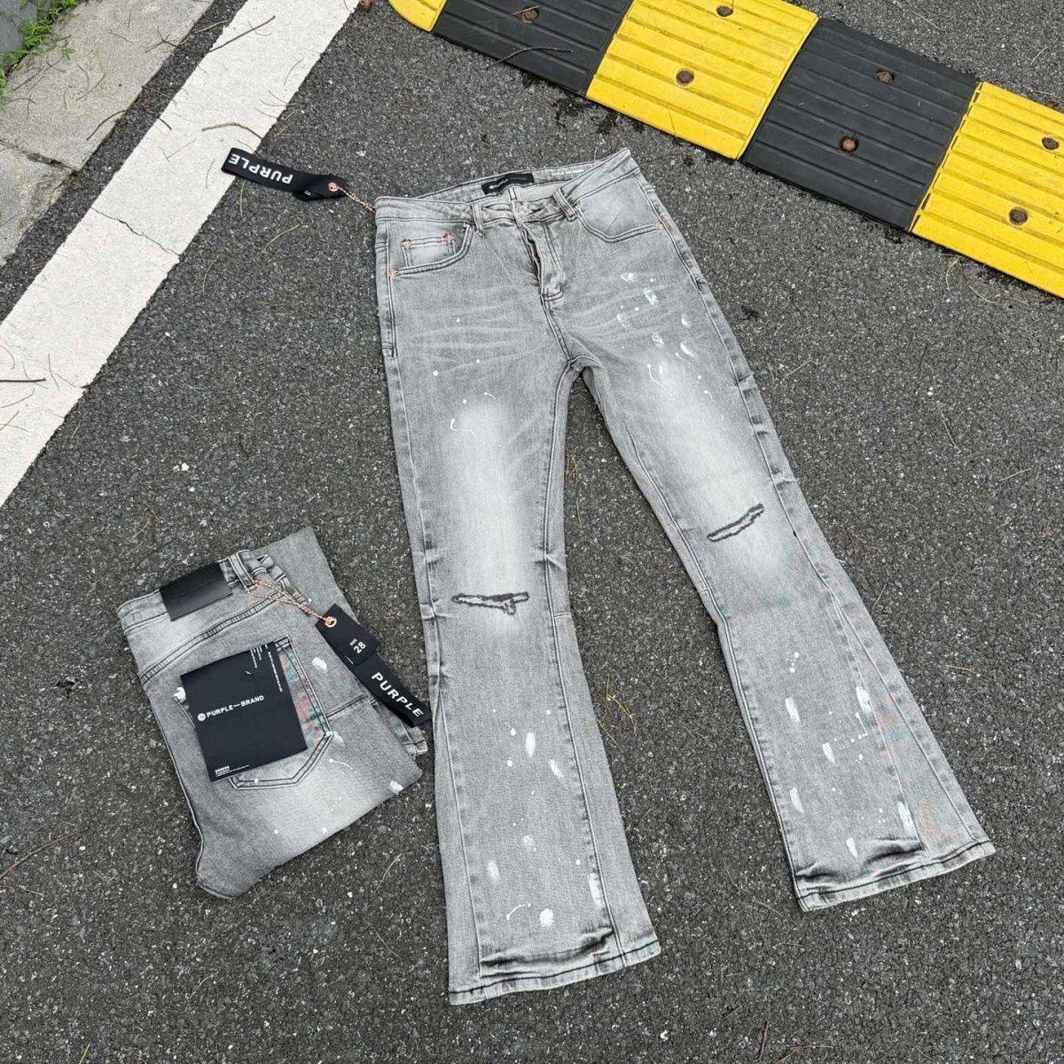 PURPULE BRAND GREY JEANS