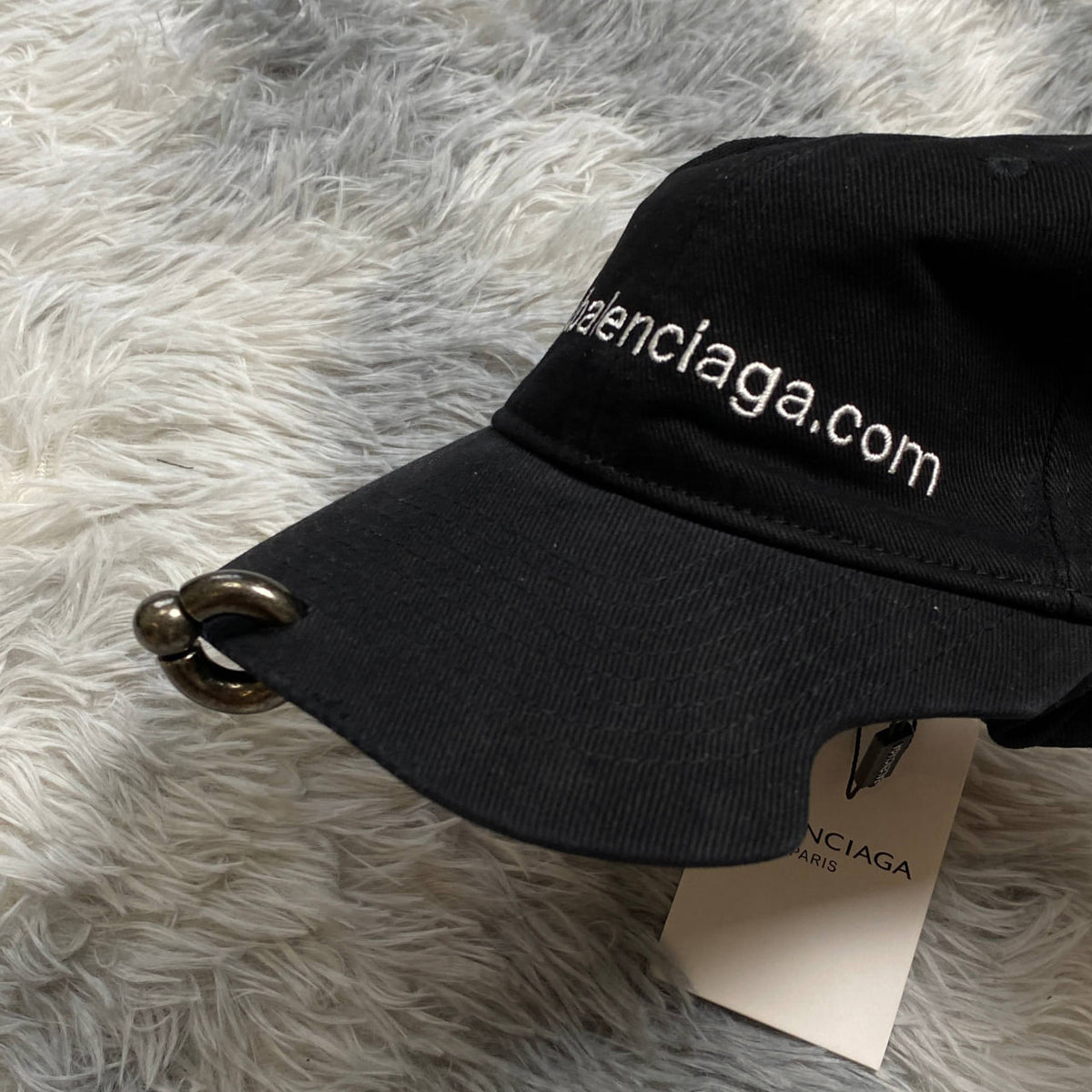 BALENCIAGA CAP BLACK