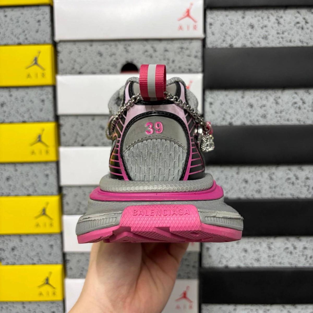 BALENCIAGA 3XL PINK SNEAKERS