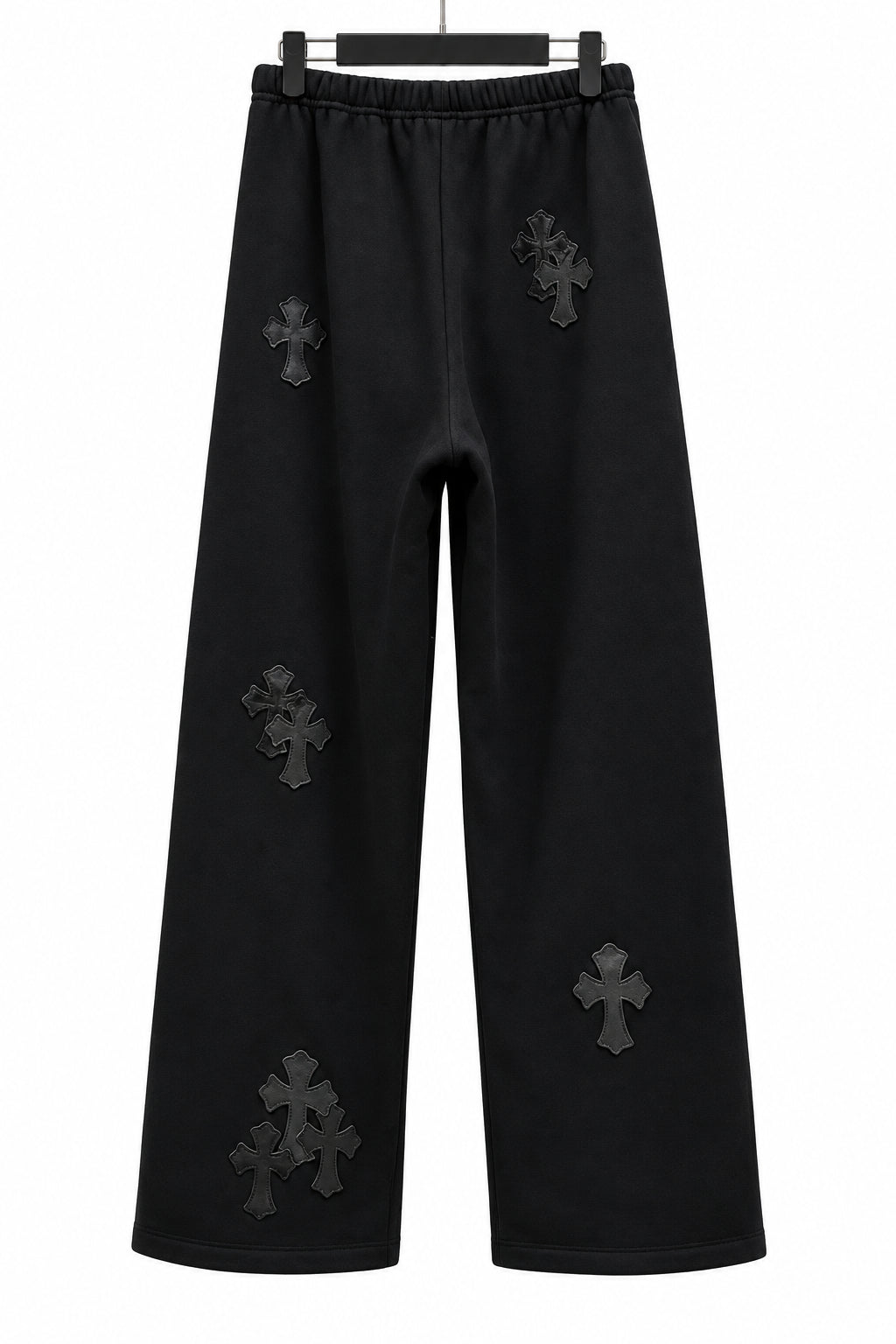 CHROME HEARTS BLACK PANTS
