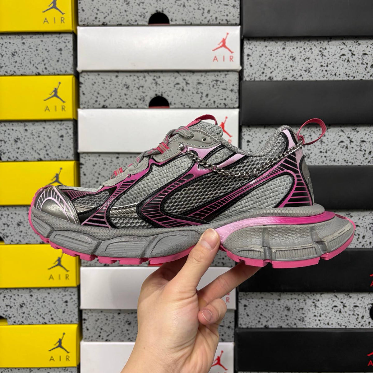BALENCIAGA 3XL PINK SNEAKERS