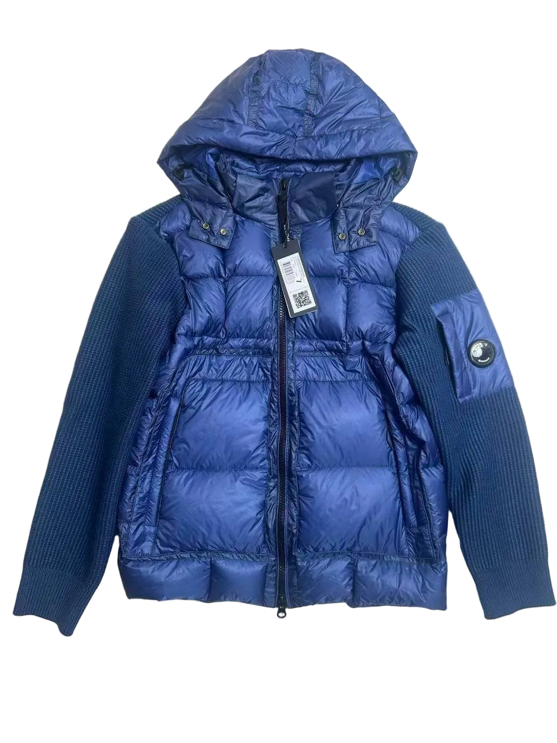 C. P COMPANY D.D SHELL DOWN WHITE JACKET