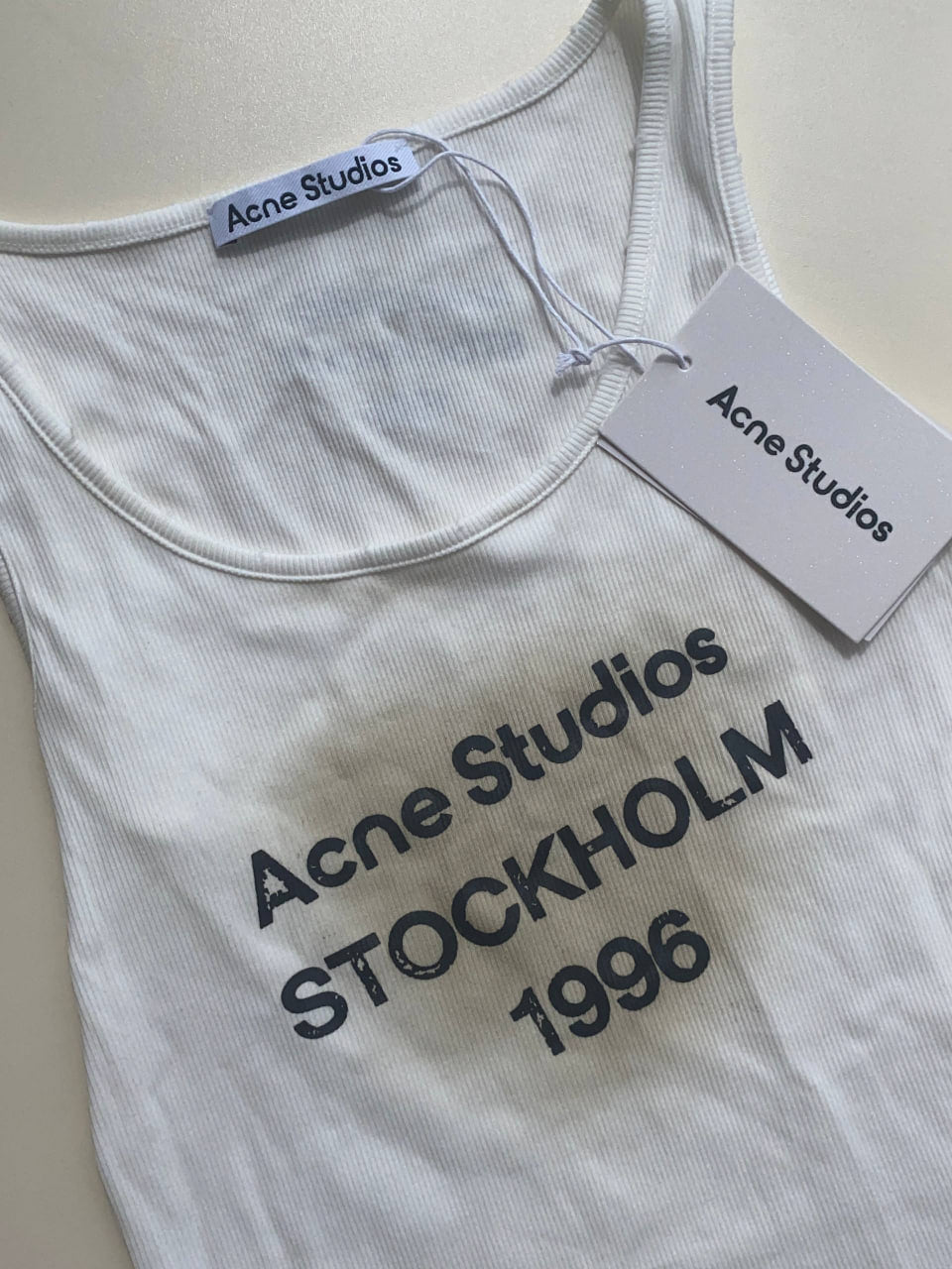 ACNE STUDIOS sleeveless T-shirt