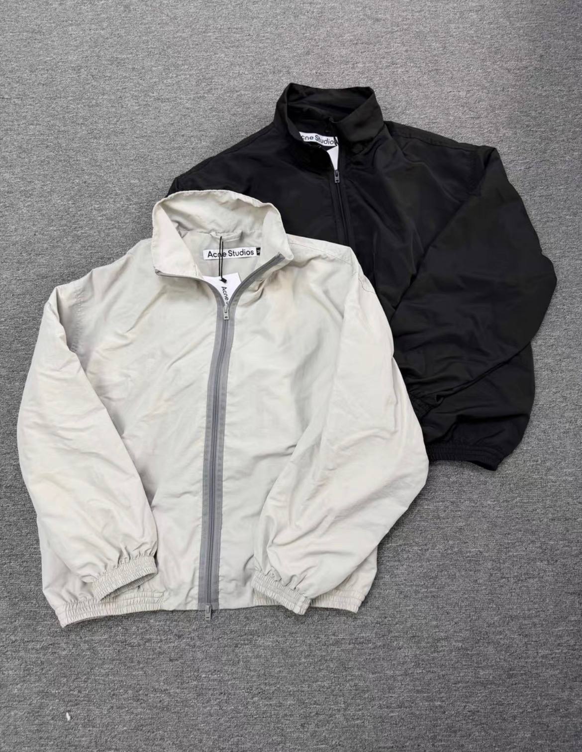 ACNE STUDIOS LOGO ZIPPER JACKET