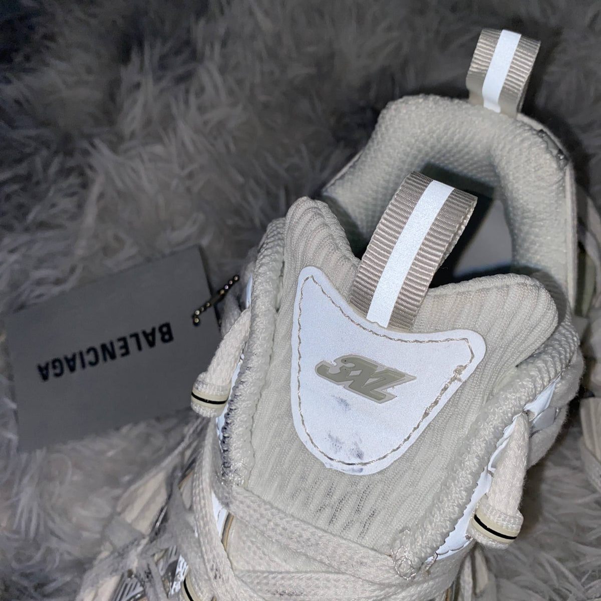 BALENCIAGA 3XL EXTREME LACE WHITE SNEAKERS