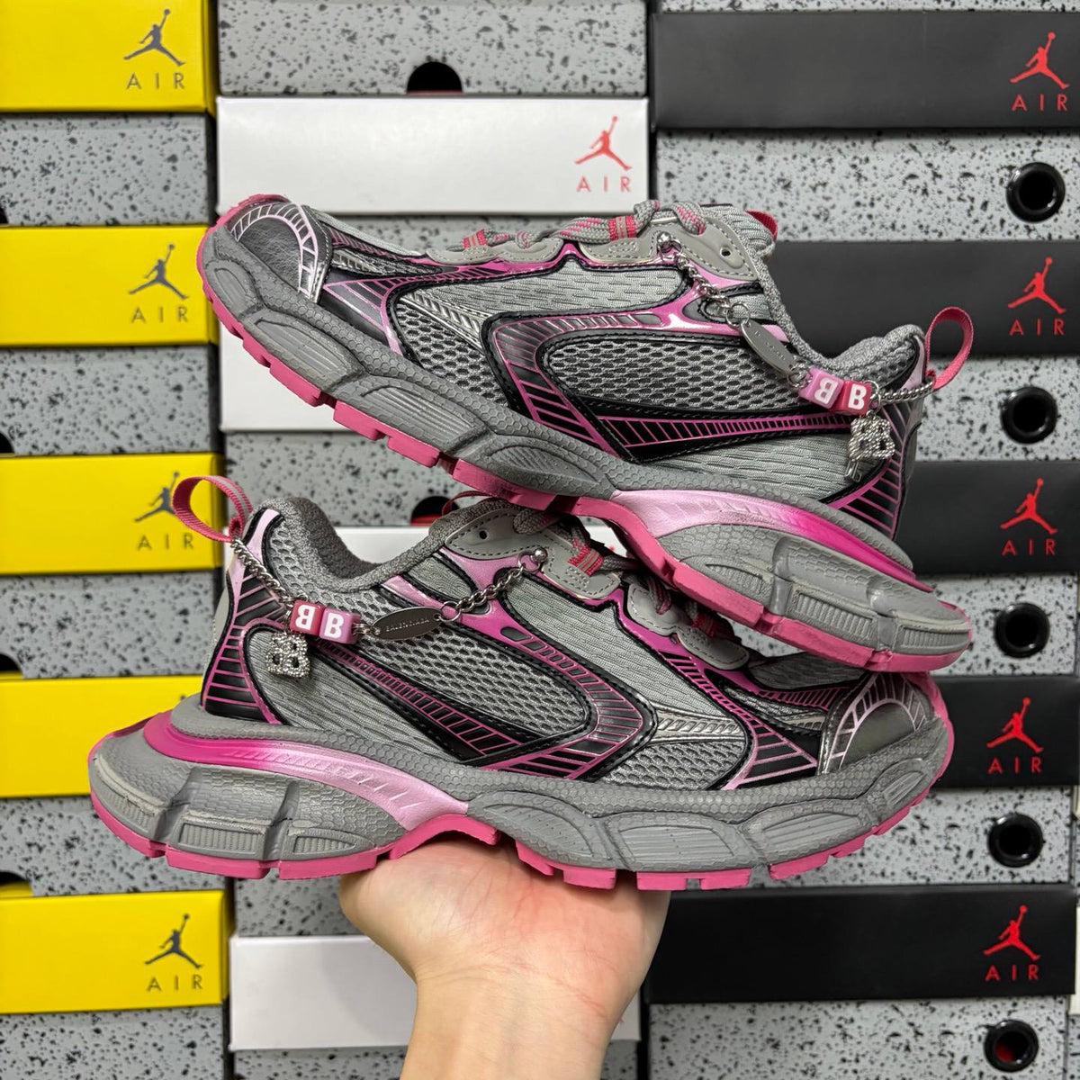 BALENCIAGA 3XL PINK SNEAKERS