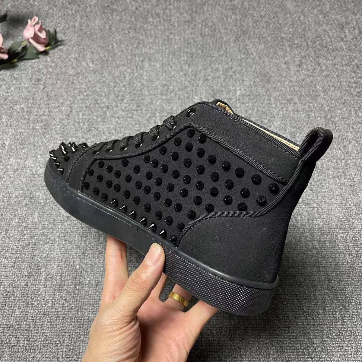 CHRISTIAN LOUBOUTIN BLACK SHOES