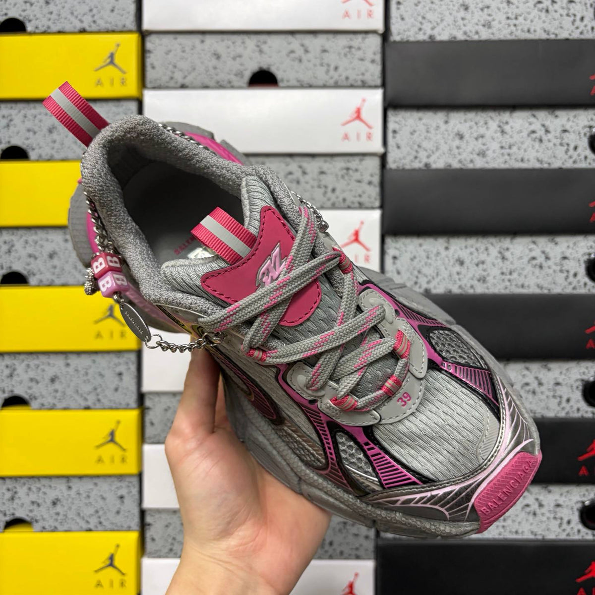BALENCIAGA 3XL PINK SNEAKERS