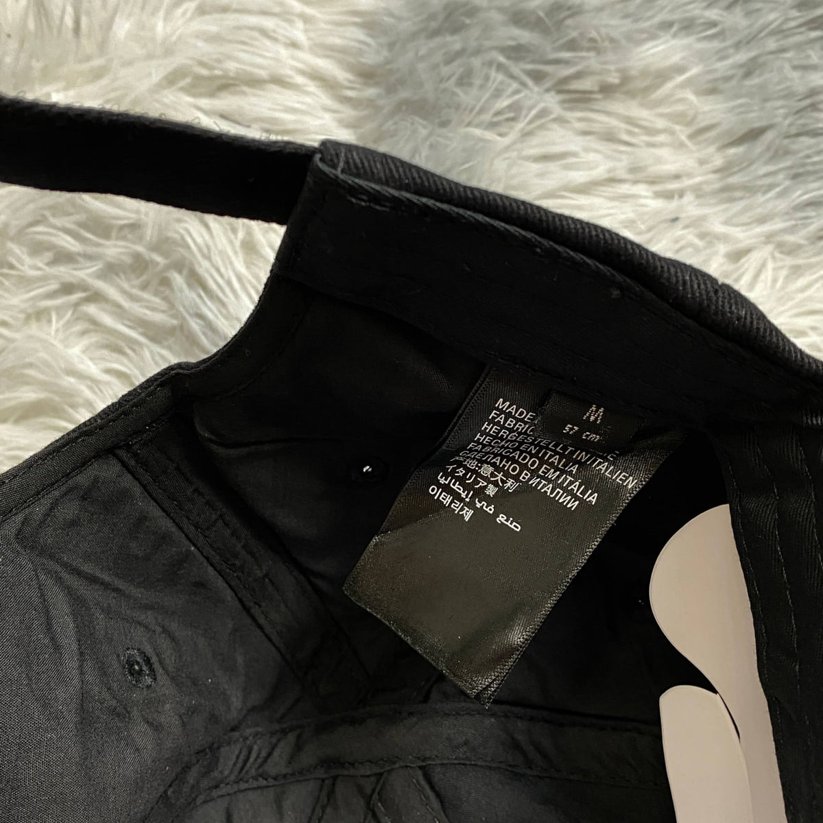BALENCIAGA CAP BLACK