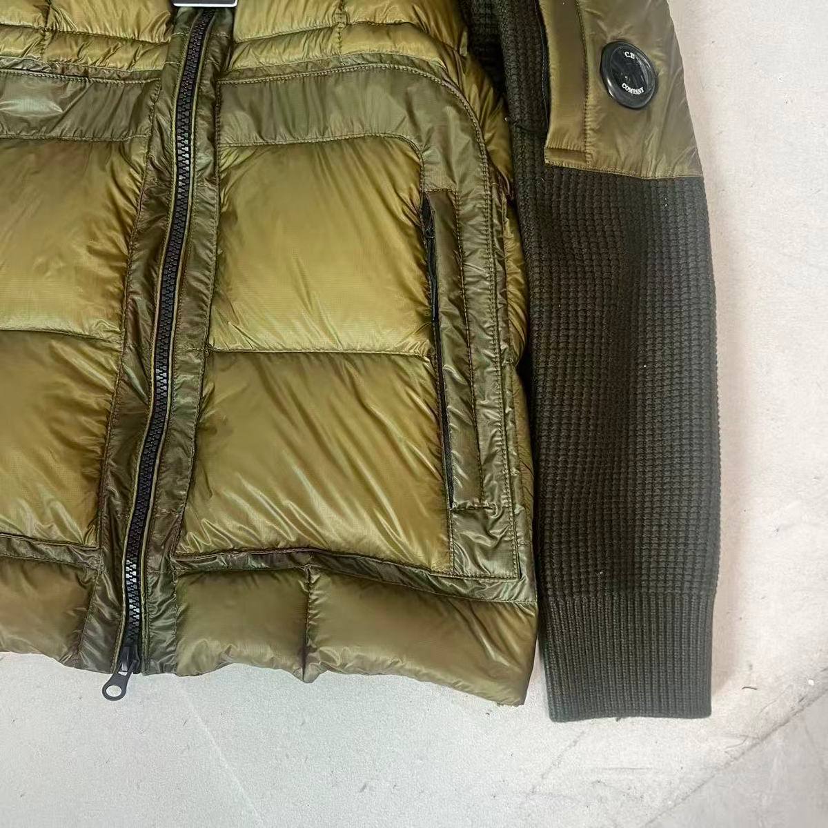 C. P COMPANY D.D SHELL DOWN WHITE JACKET