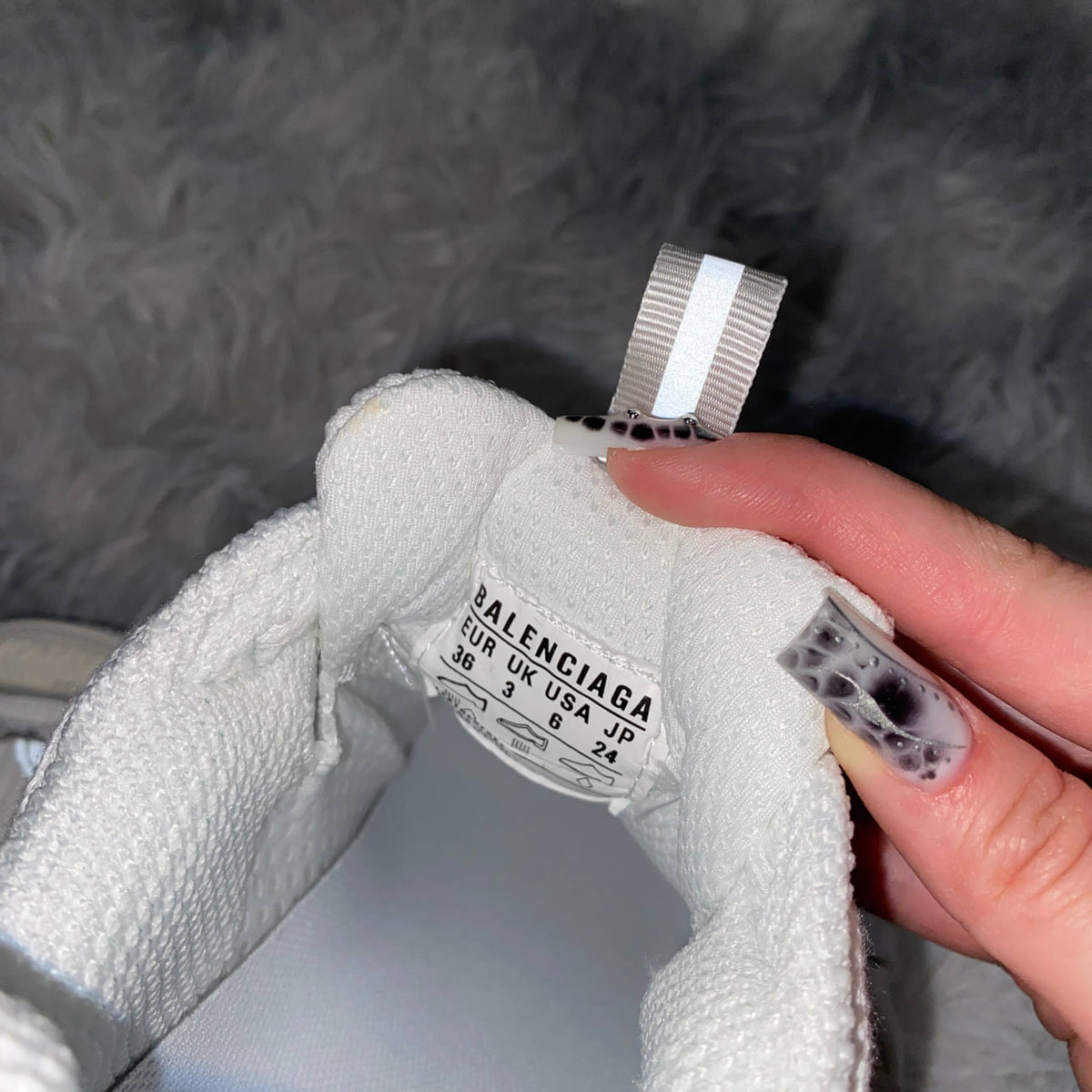 BALENCIAGA 3XL EXTREME LACE WHITE SNEAKERS
