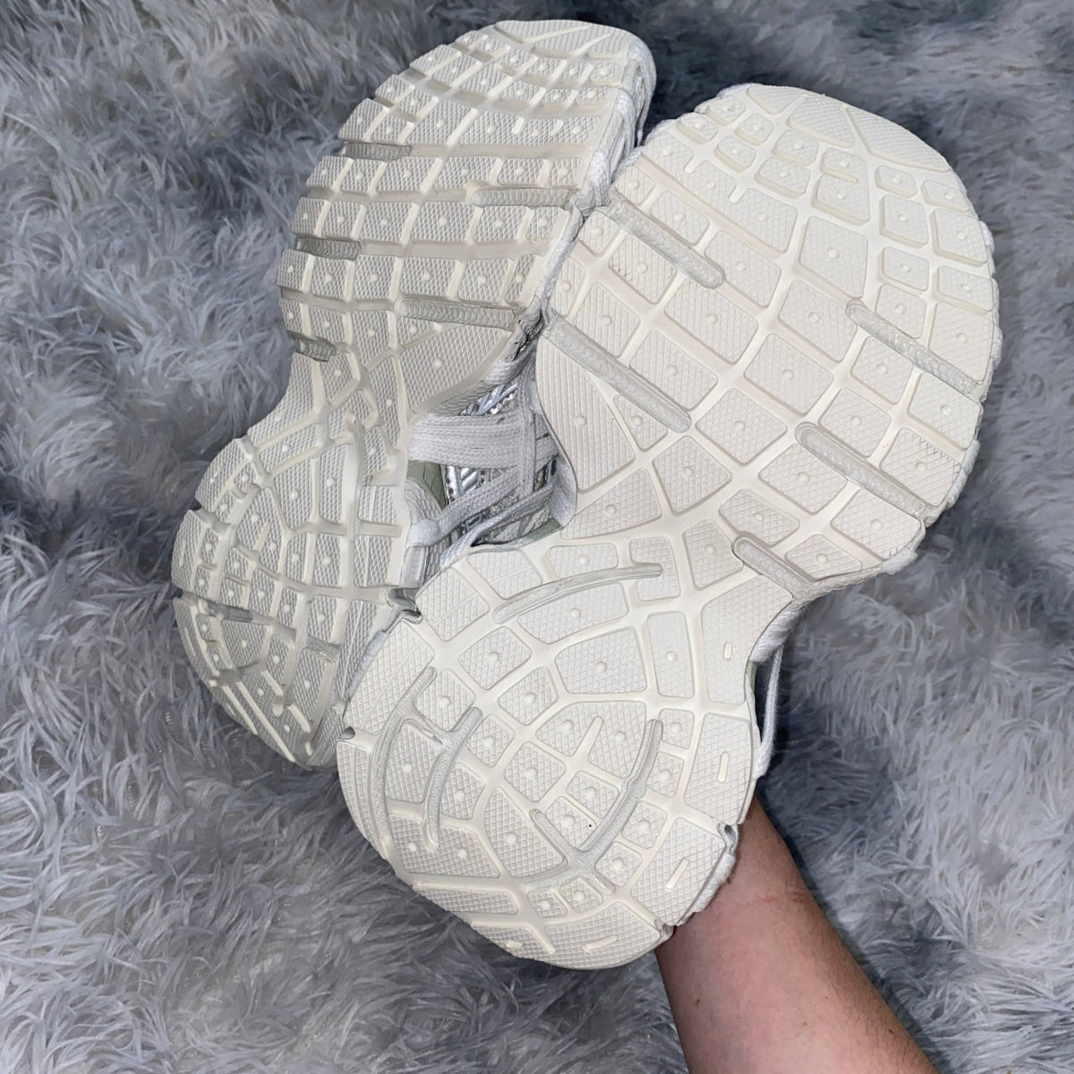 BALENCIAGA 3XL EXTREME LACE WHITE SNEAKERS