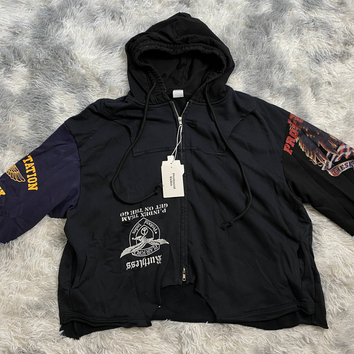 PROTOCOL INDEX PROJECT GR  ZIP-HOODIE