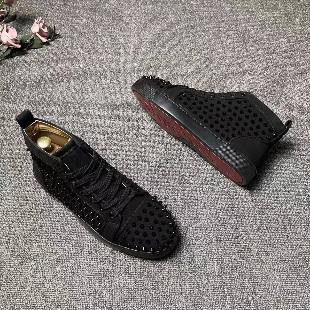 CHRISTIAN LOUBOUTIN BLACK SHOES