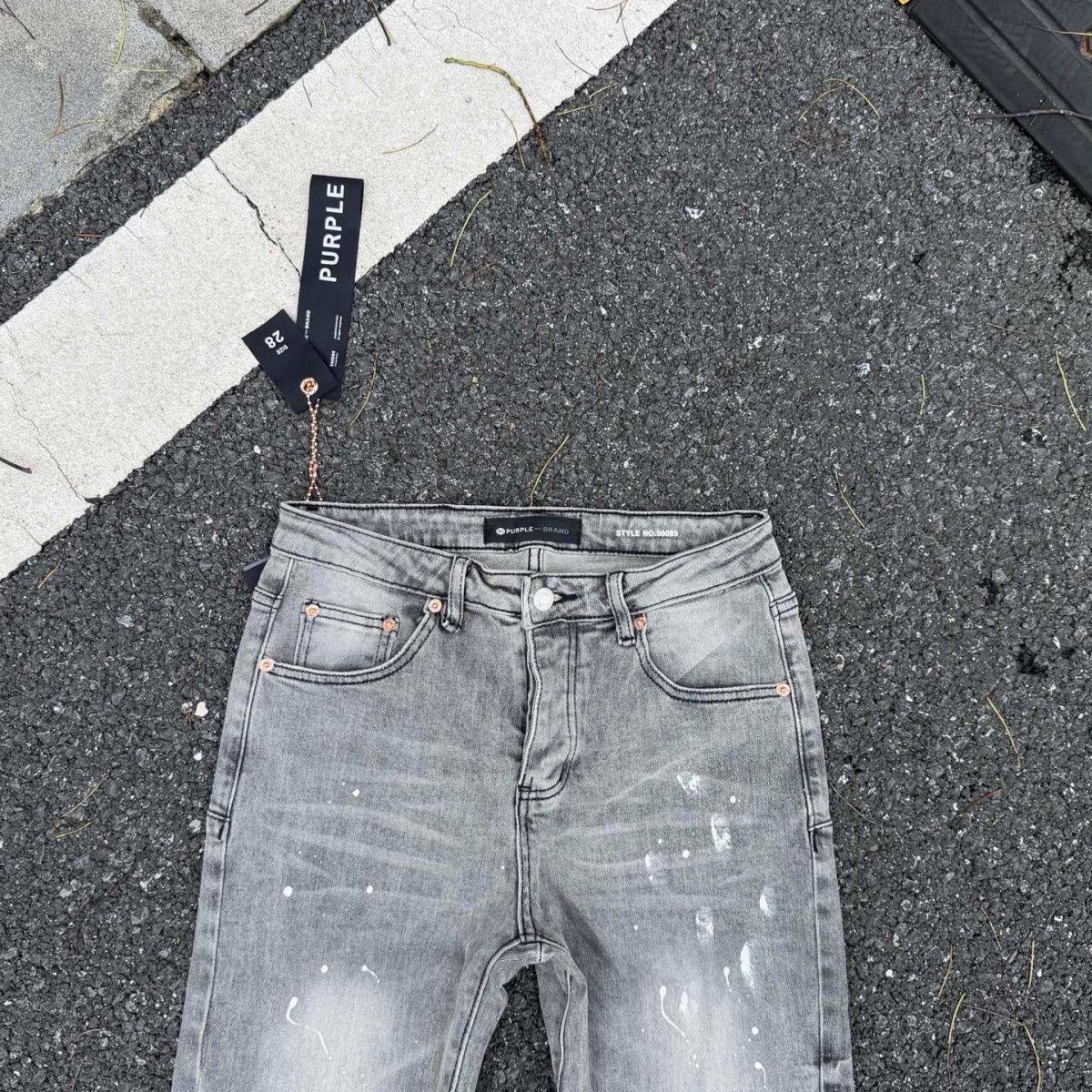 PURPULE BRAND GREY JEANS