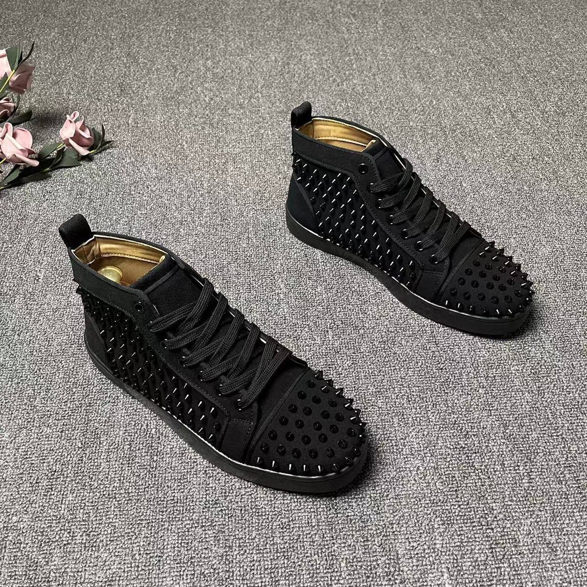 CHRISTIAN LOUBOUTIN BLACK SHOES