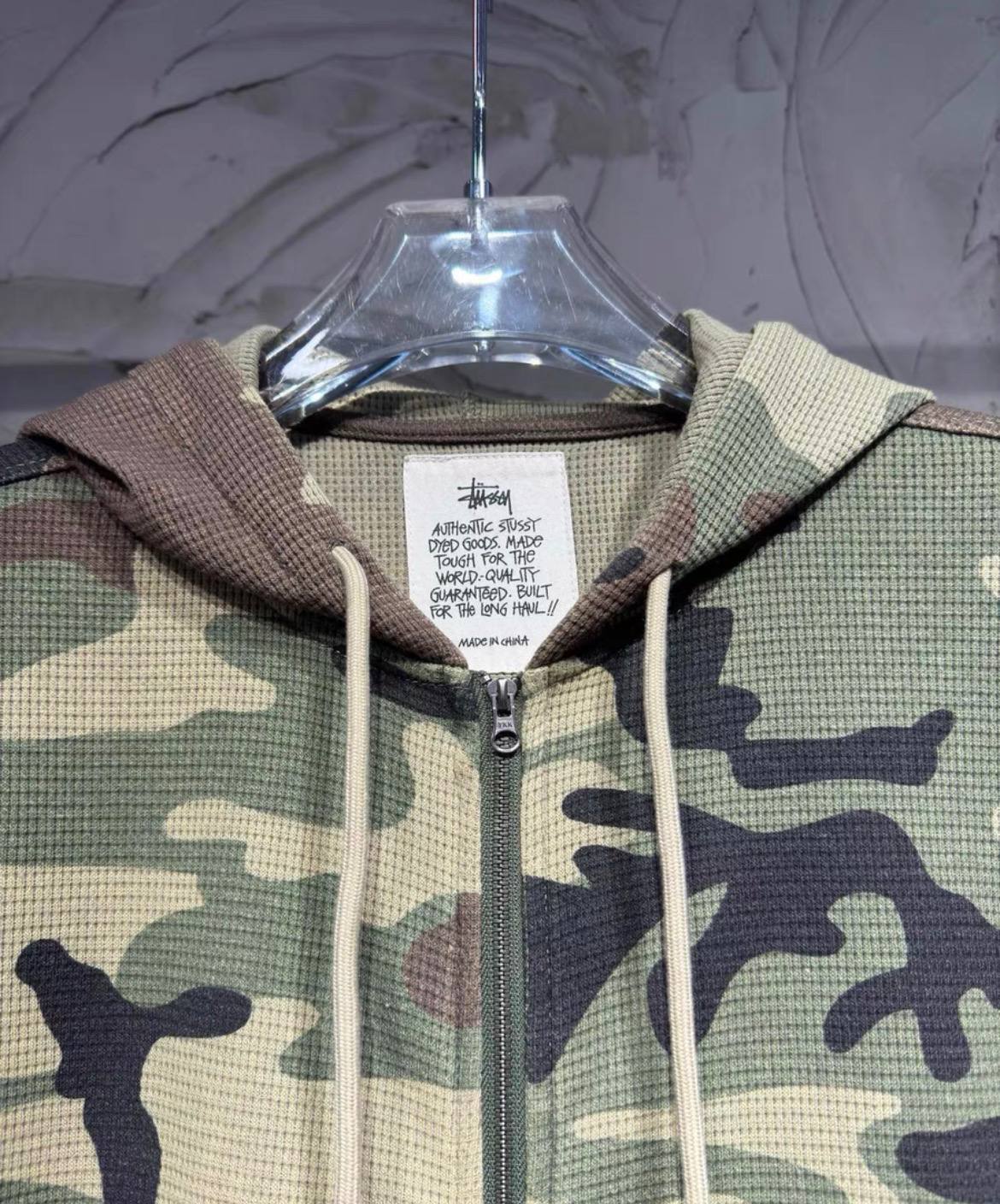 STUSSY ZIP-HOODIE