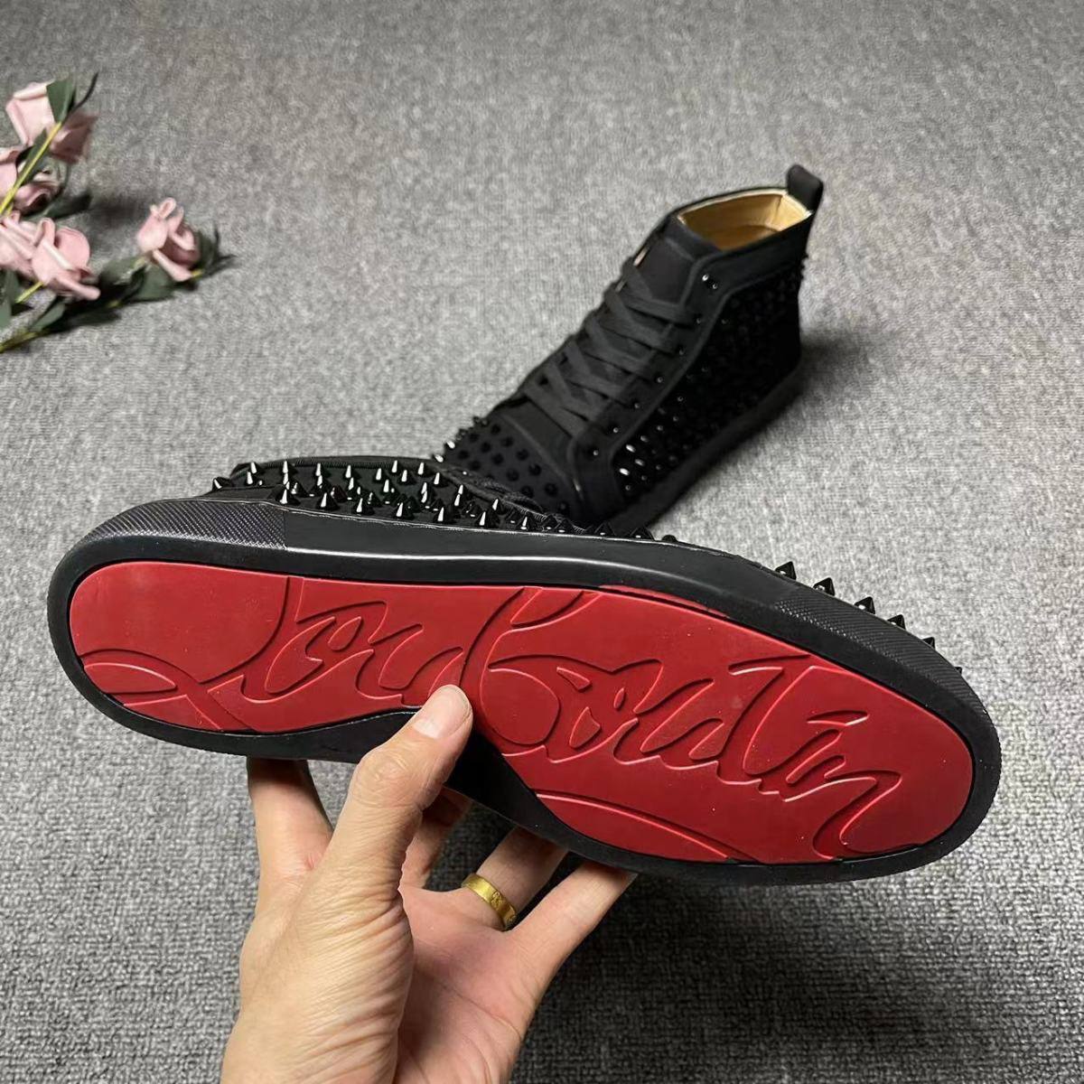 CHRISTIAN LOUBOUTIN BLACK SHOES