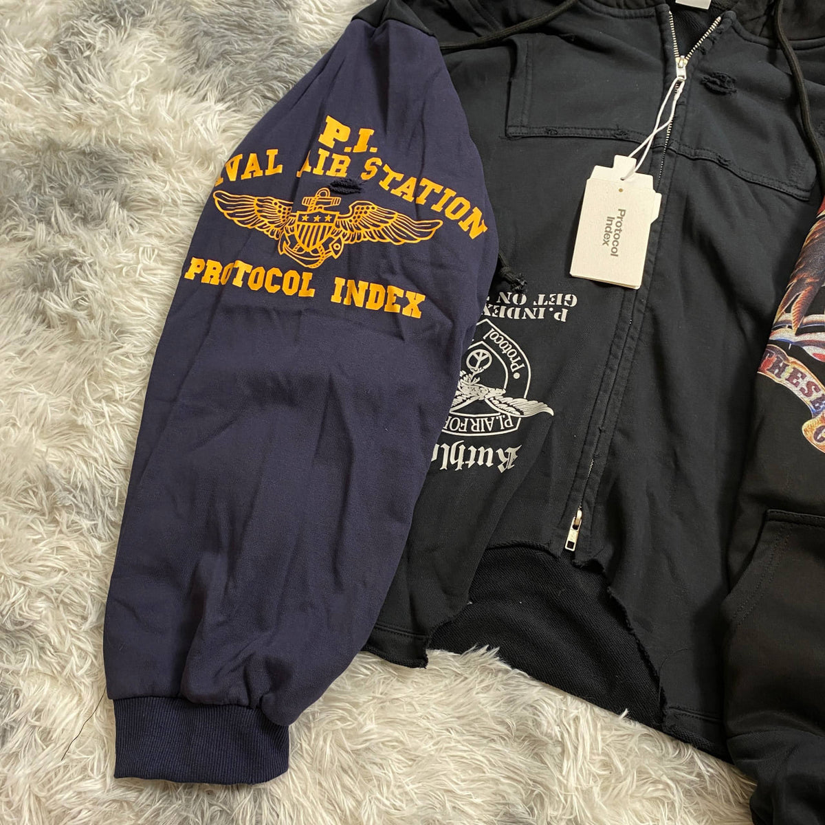 PROTOCOL INDEX PROJECT GR  ZIP-HOODIE