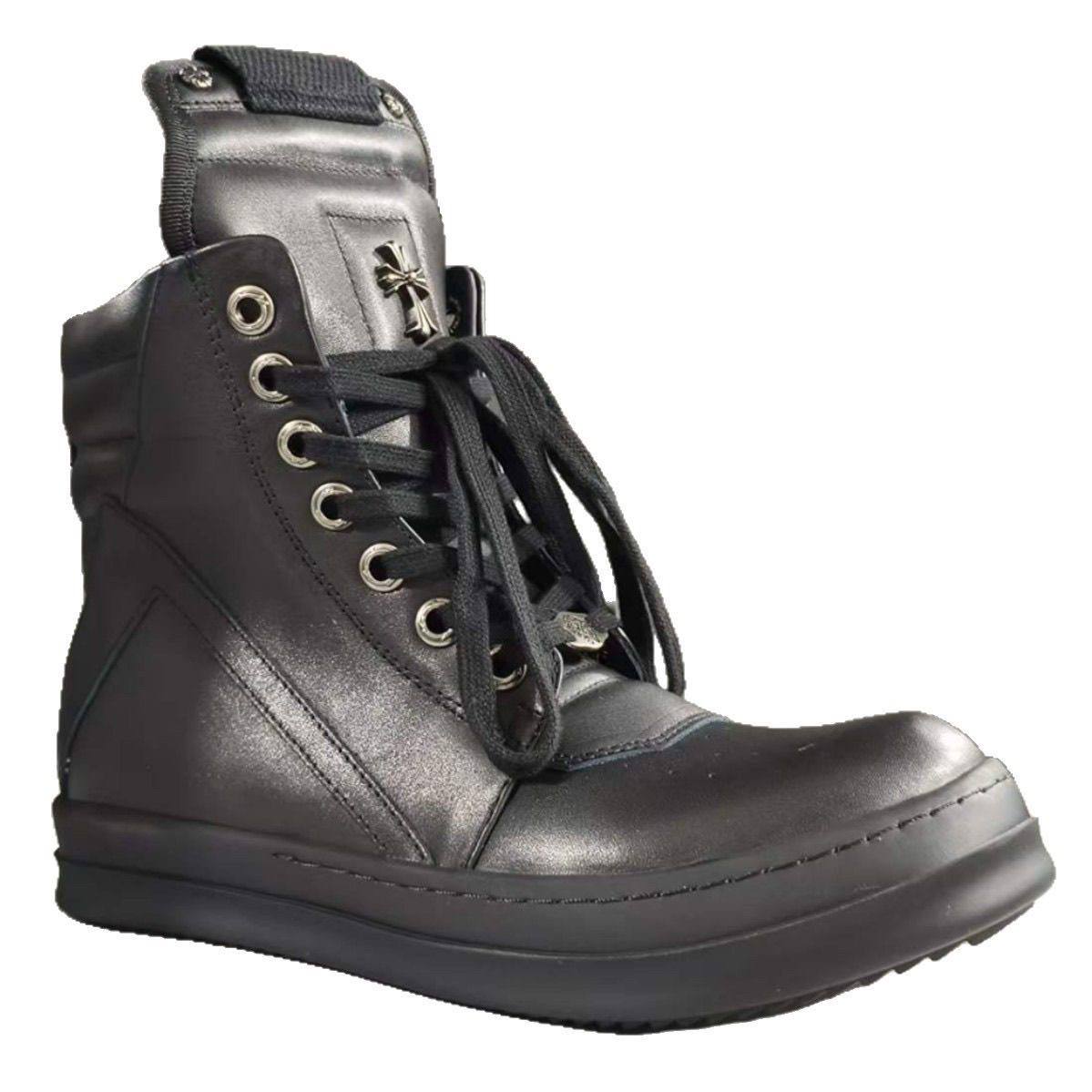 RICK OWENS X CHROME HEARTS GEOBASKET