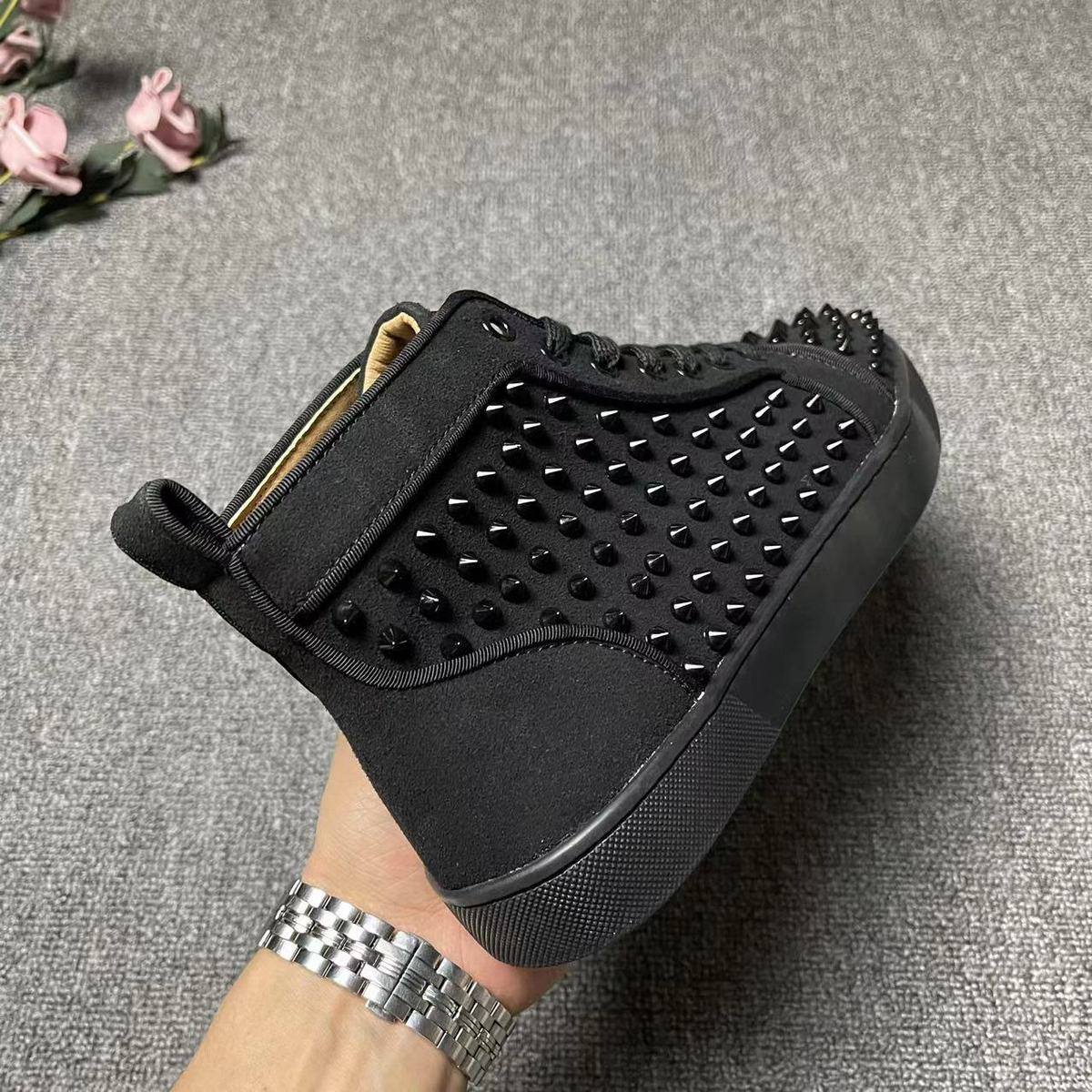 CHRISTIAN LOUBOUTIN BLACK SHOES