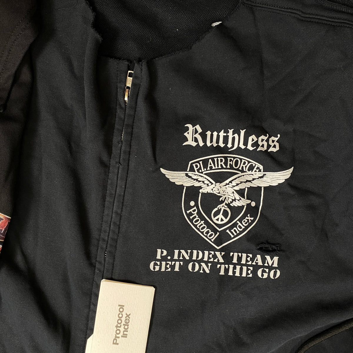 PROTOCOL INDEX PROJECT GR  ZIP-HOODIE