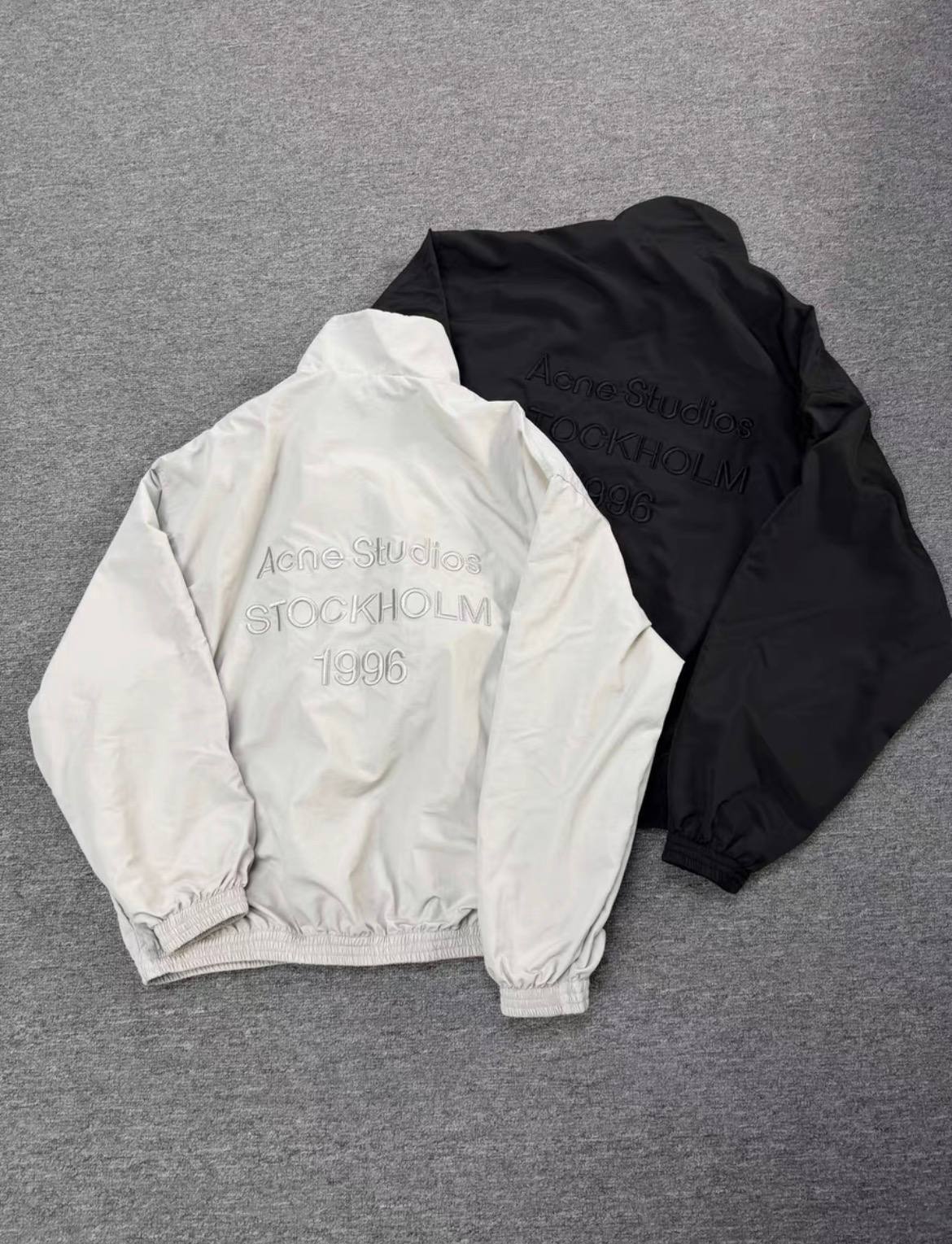 ACNE STUDIOS LOGO ZIPPER JACKET