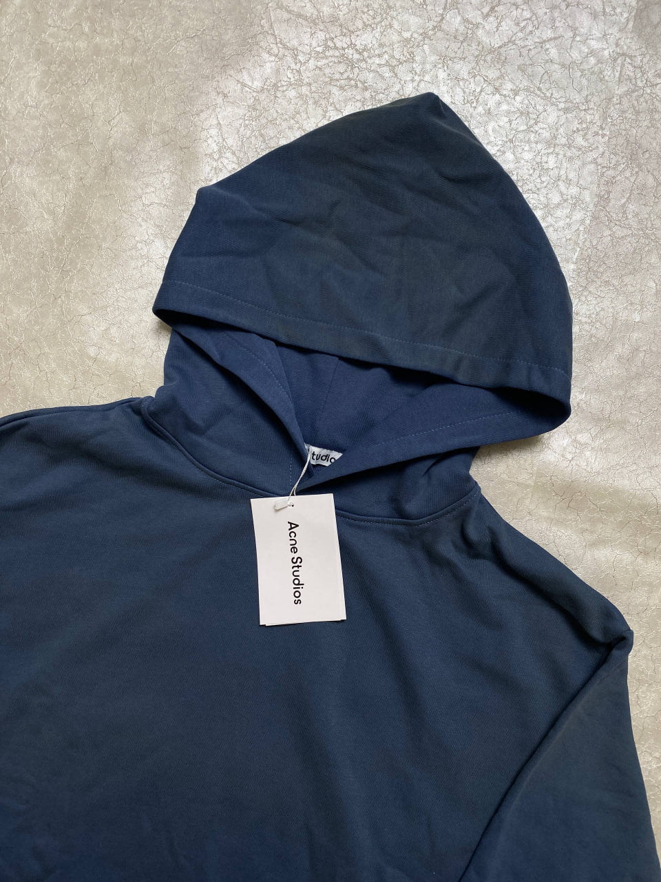 ACNE STUDIOS 1996 STOCKHOLM DARK BLUE HOODIE