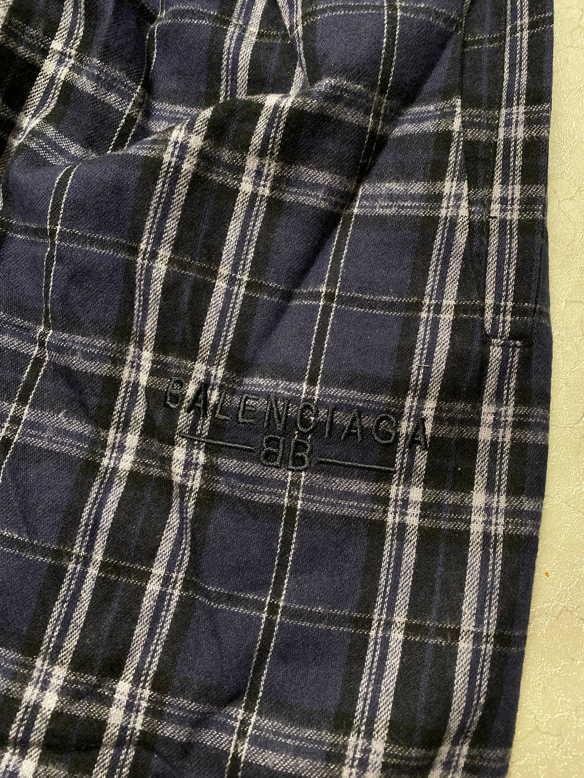 BALENCIAGA BLUE PANTS