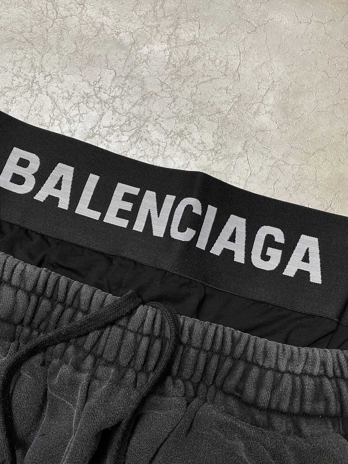 BALENCIAGA BOXER SWEATPANTS BLACK