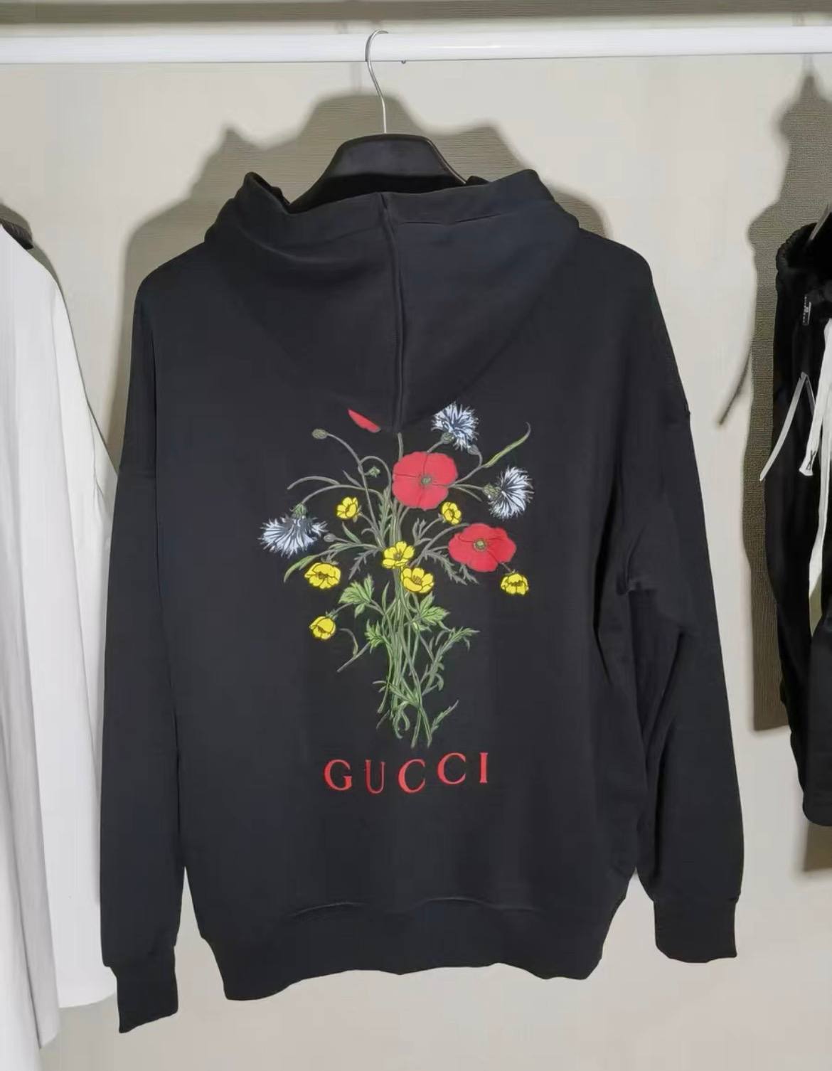 GUCCI CHATEAU MARMONT BLACK HOODIE