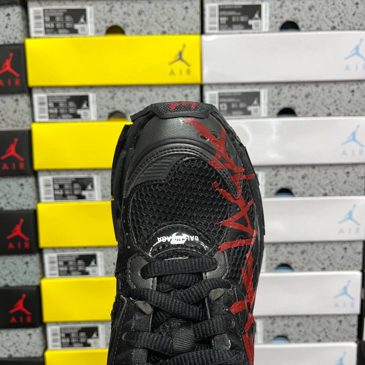 BALENCIAGA RUNNER BLACK SNEAKERS