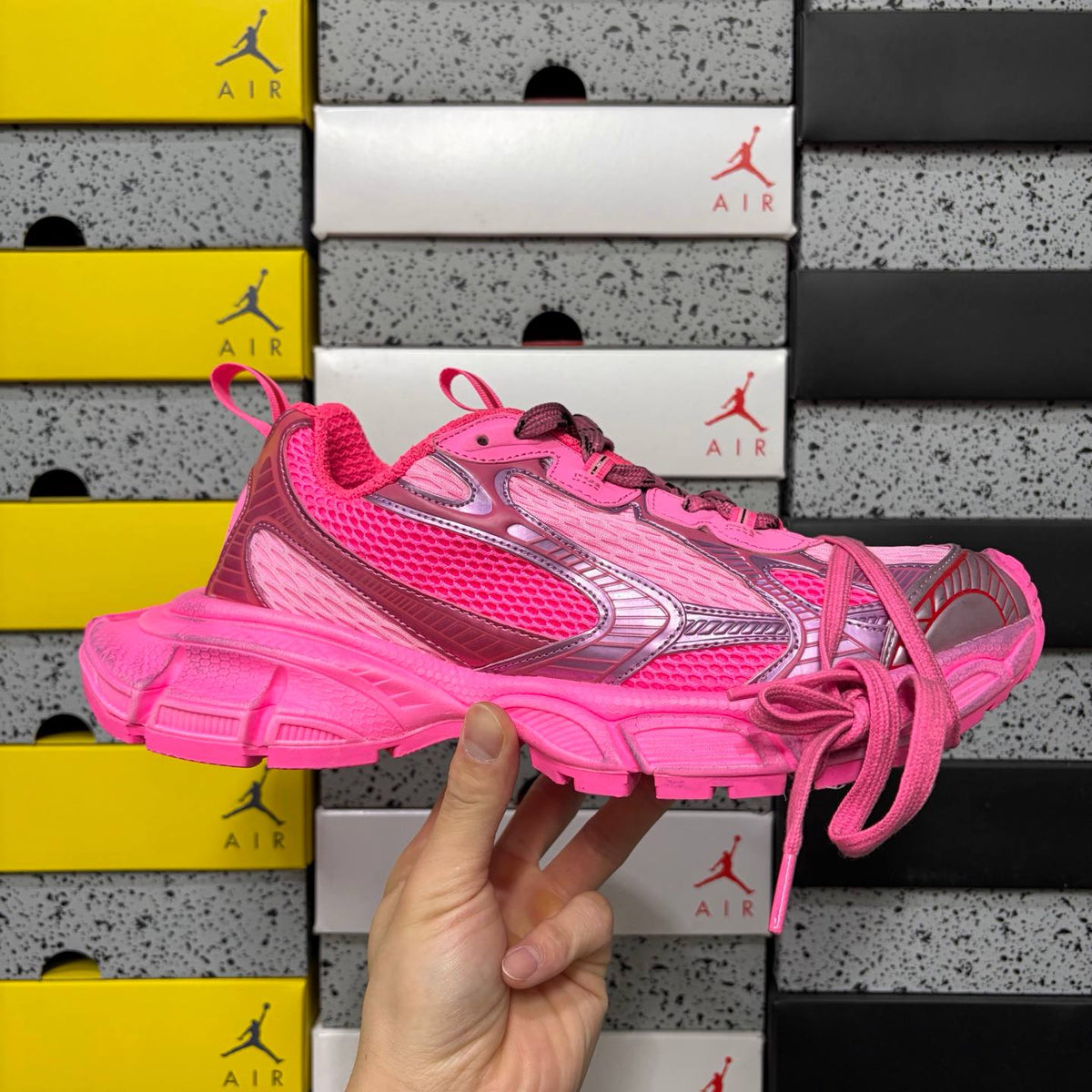 BALENCIAGA 3XL PINK SNEAKERS