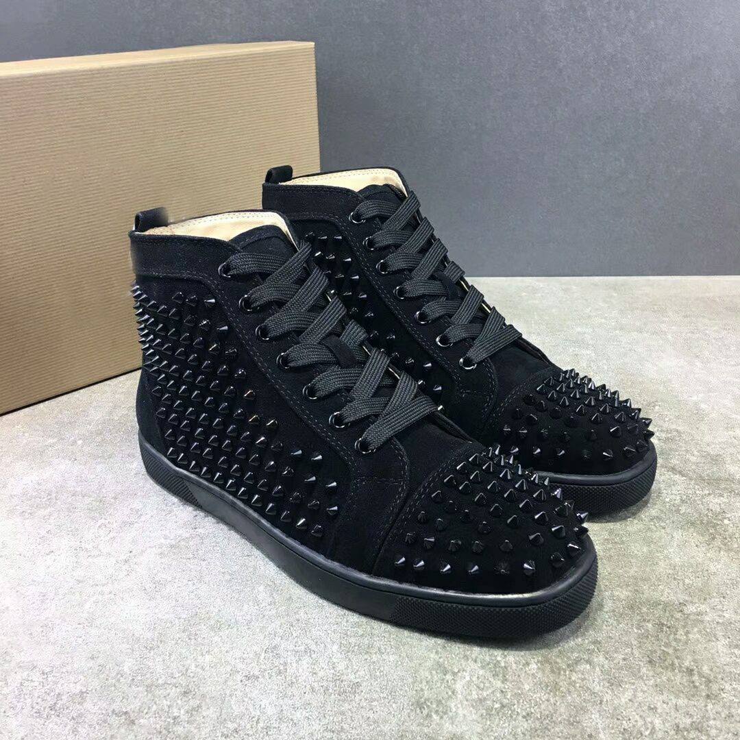 CHRISTIAN LOUBOUTIN BLACK SHOES