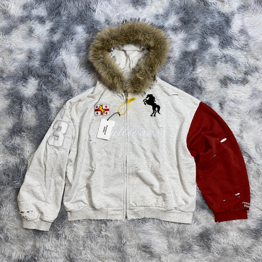 PROTOCOL INDEX PROJECT GR 25FW ZIP-HOODIE