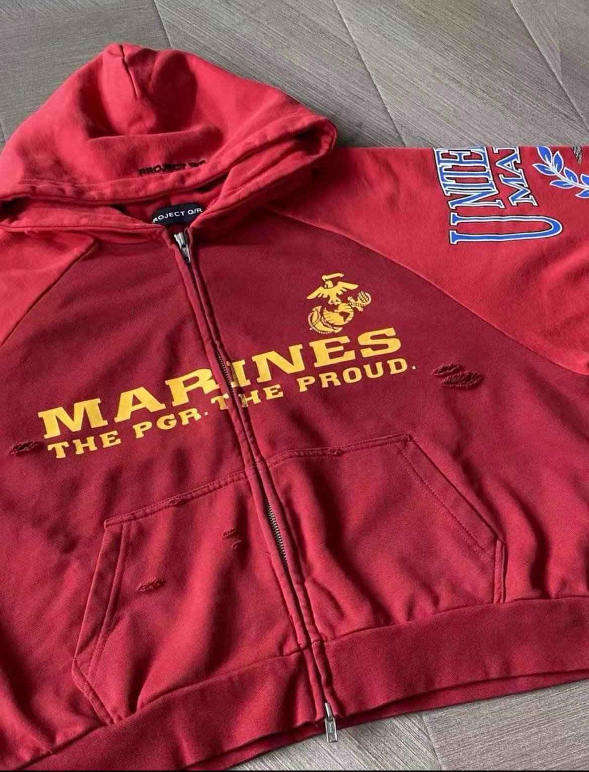 PROJECT GR MARINES GRAILZ ZIP HOODIE