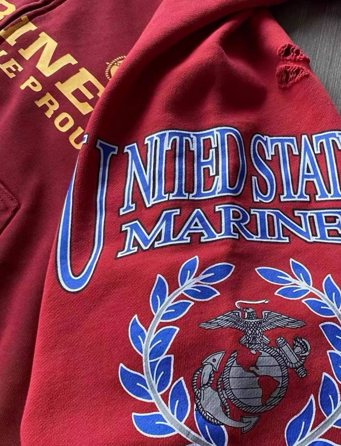 PROJECT GR MARINES GRAILZ ZIP HOODIE