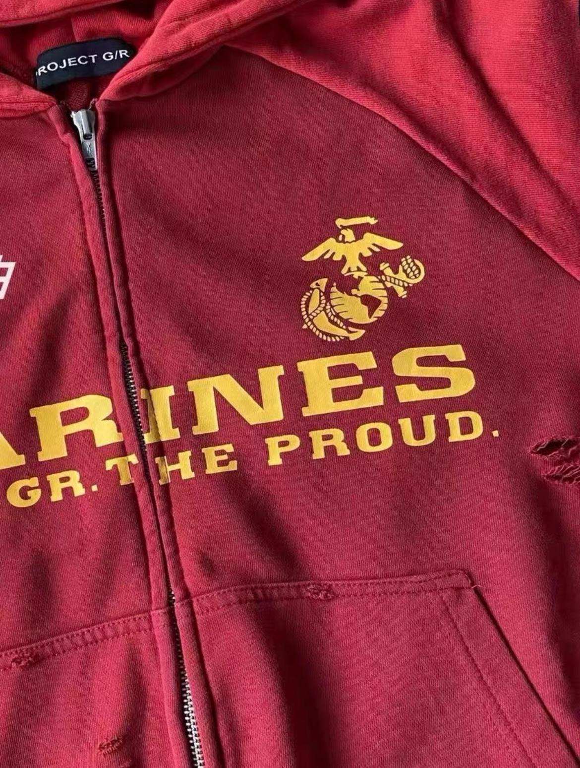 PROJECT GR MARINES GRAILZ ZIP HOODIE