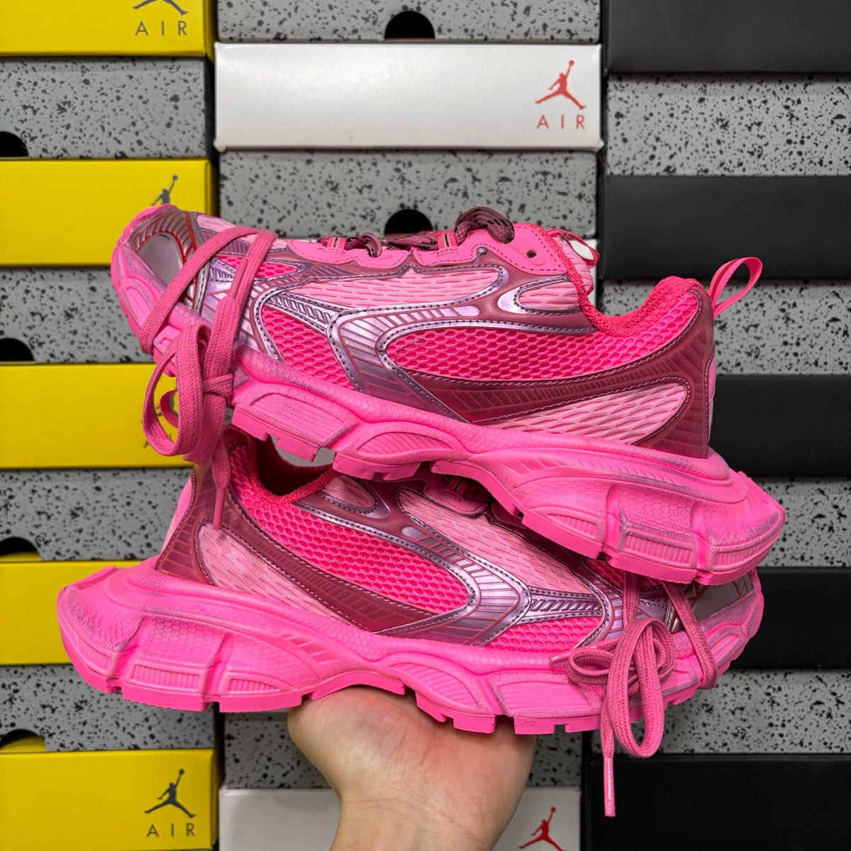 BALENCIAGA 3XL PINK SNEAKERS