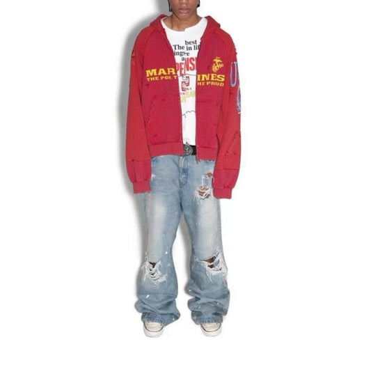 PROJECT GR MARINES GRAILZ ZIP HOODIE