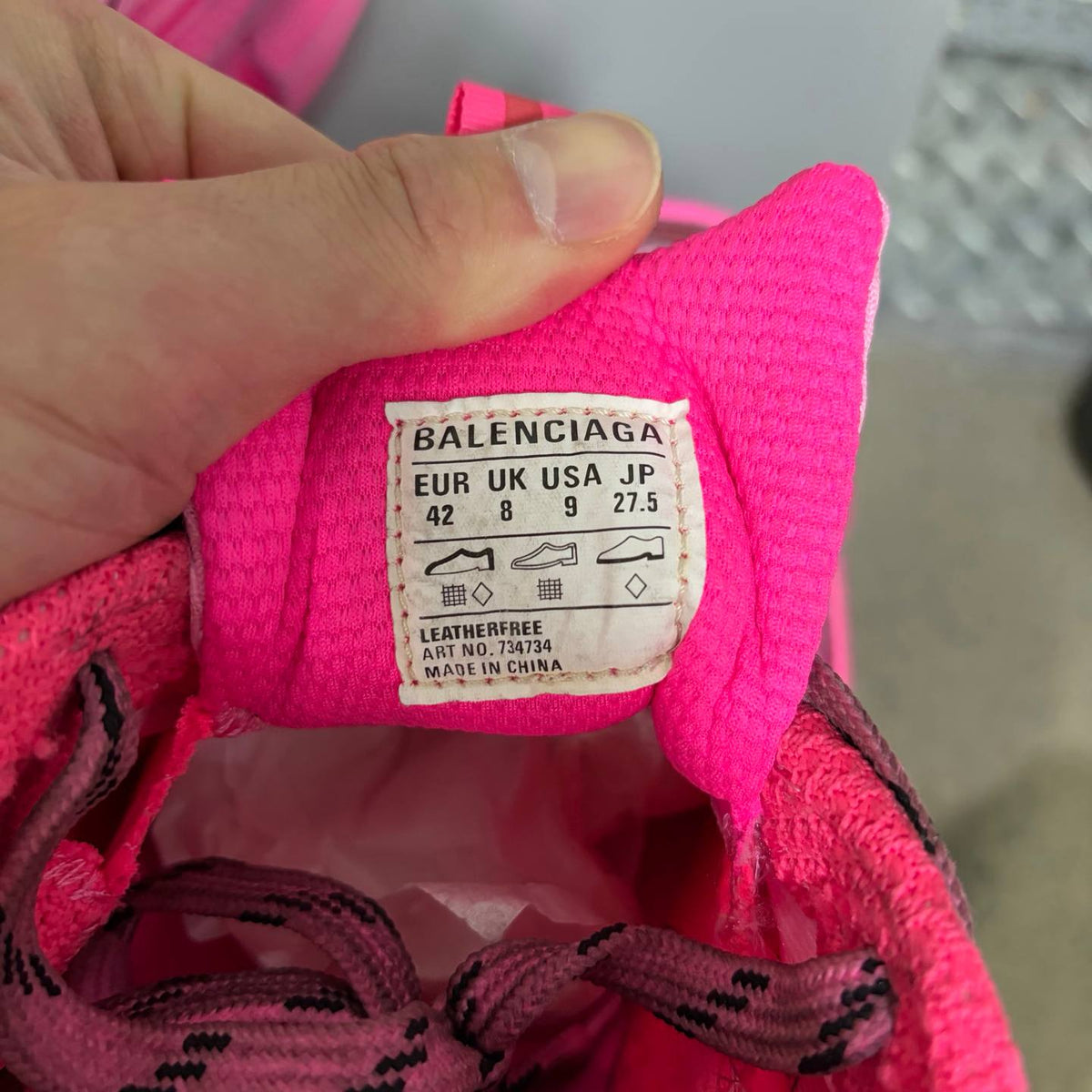 BALENCIAGA 3XL PINK SNEAKERS