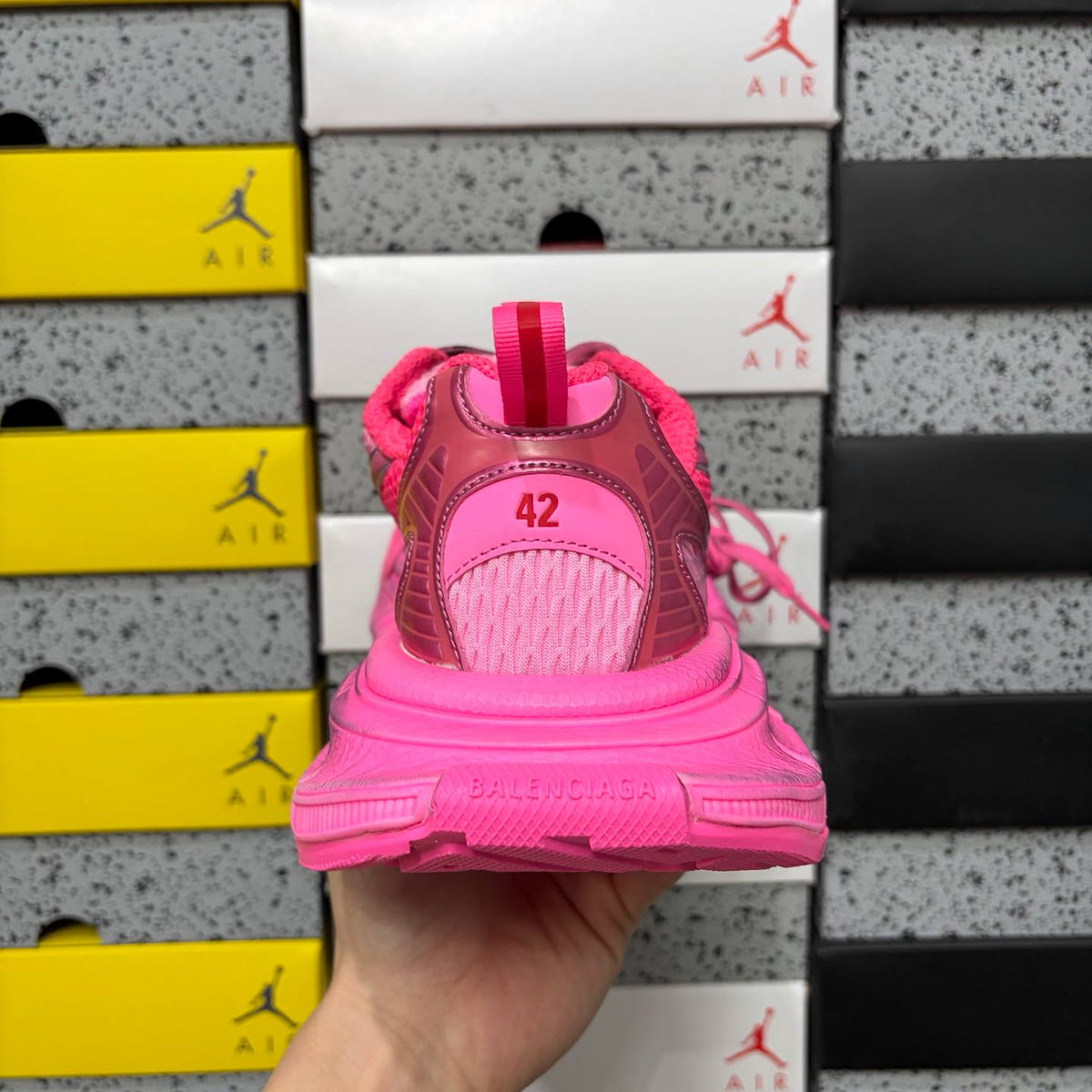 BALENCIAGA 3XL PINK SNEAKERS