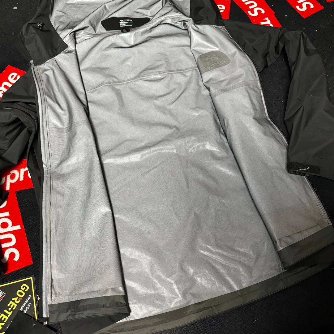 ARCTERYX ALPHA LT BLACK JACKET